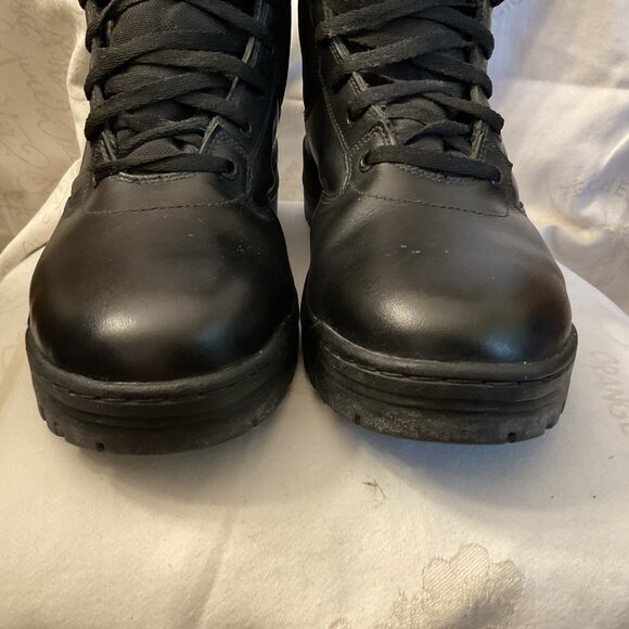 MAGNUM 3D2 STEALTH LEATHER BLACK CAMBRELLE COMFORT LINING MILITARY BOOTS 11.5 Sz - Picture 15 of 15